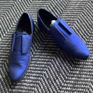 Miista London - Royal Blue Slip-On Mozart Loafers Size 40 (8.5/9 US Women's)